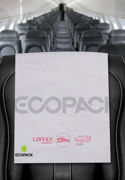 Picture of  Flexo Printed Nonwoven Headrest