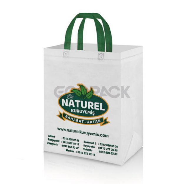 Picture of Flexo Printed 3D Gusseted Nonwoven Bag