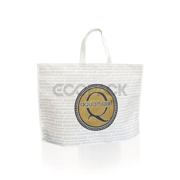 Picture of Fully Printed Nonwoven Cloth Shopping Bag with Bottom Bellows