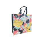 Picture of Lamination Leaf Printed Nonwoven Cloth Shop Bag