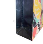 Picture of Lamination Leaf Printed Nonwoven Cloth Shop Bag