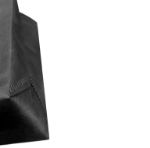 Picture of Flexo Printed 3D Gusseted Black Nonwoven Shopping Bag