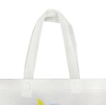 Picture of Flexo Printed White Nonwoven Bag with Bottom Gusset