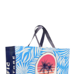 Picture of Palm Printed Laminated Nonwoven Carrying Bag