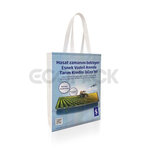 Laminasyonlu Nonwoven Bez Çanta  resmi