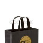 Picture of Flexo Printed 3D Black Fabric Nonwoven Shopping Bag