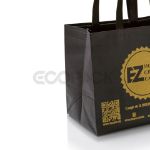 Picture of Flexo Printed 3D Black Fabric Nonwoven Shopping Bag