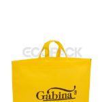 Picture of Flexo Printed Yellow Nonwoven Fabric Eco Friendly Shop Bag