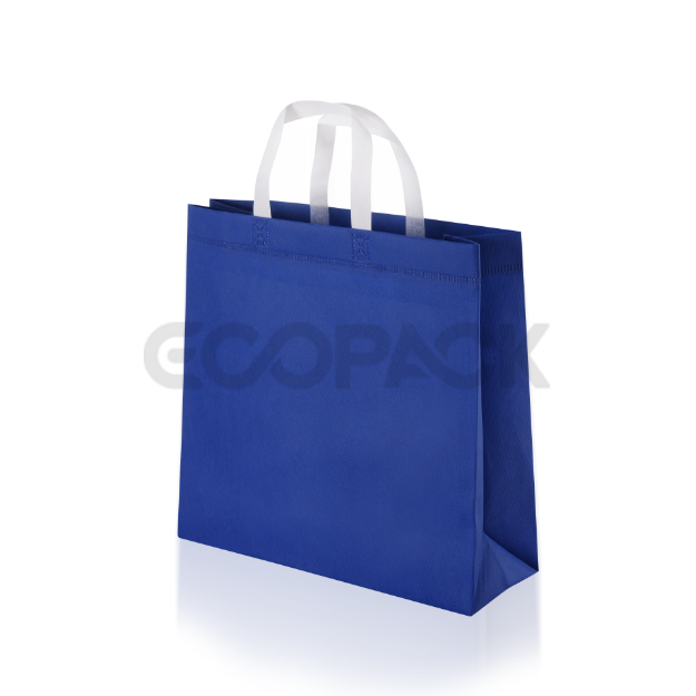 Picture of Navy Blue Unprinted Colored Nonwoven Carrying Bag