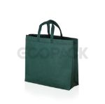 Picture of Unprinted Green Nonwoven Carry Bag