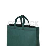 Picture of Unprinted Green Nonwoven Carry Bag