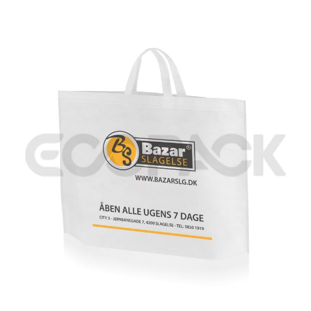 Picture of White Nonwoven Eco Friendly Bag