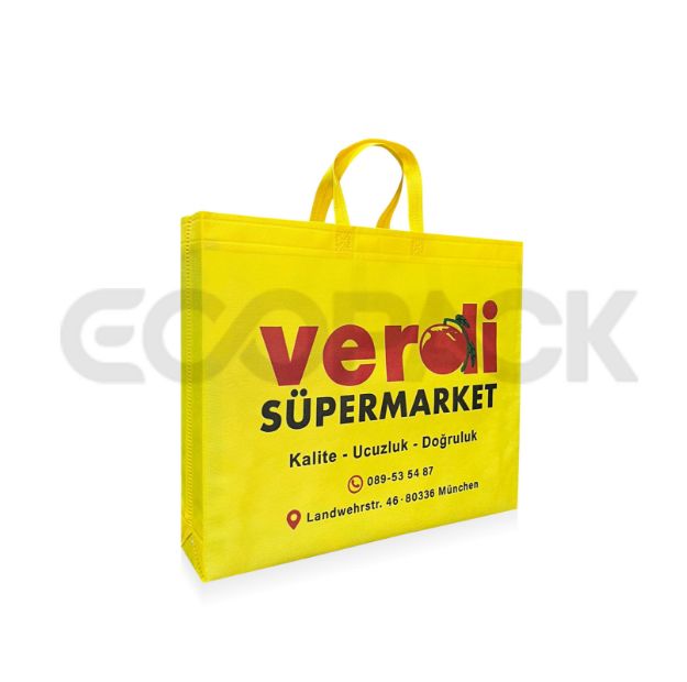 Picture of Yellow Cloth Grocery Bag