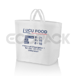 Picture of White Bottom Gusset Laminated Nonwoven Bag