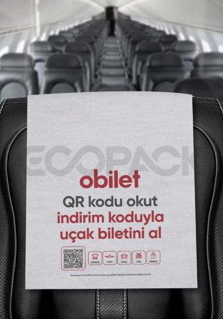 Baskılı Bez Koltuk Başlığı resmi